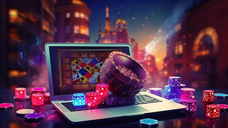 Pengguna menggunakan perangkat mobile dengan perlindungan privasi dan keamanan data saat bermain